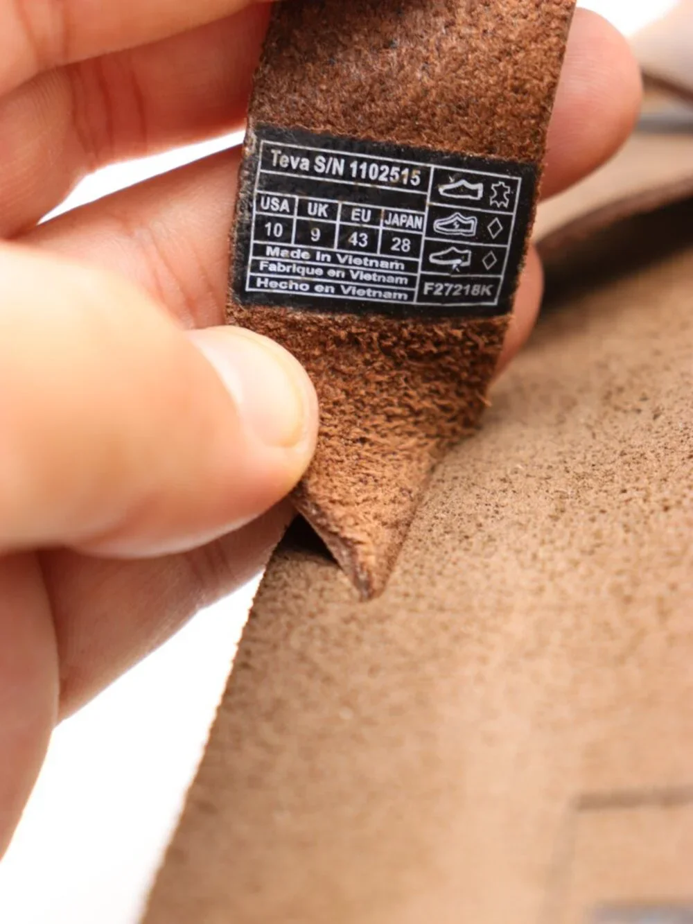 Teva voya brown